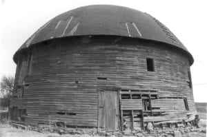 Exterior, Arcadia Round Barn, c1970's