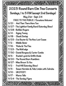 2023 Elm Tree Concerts