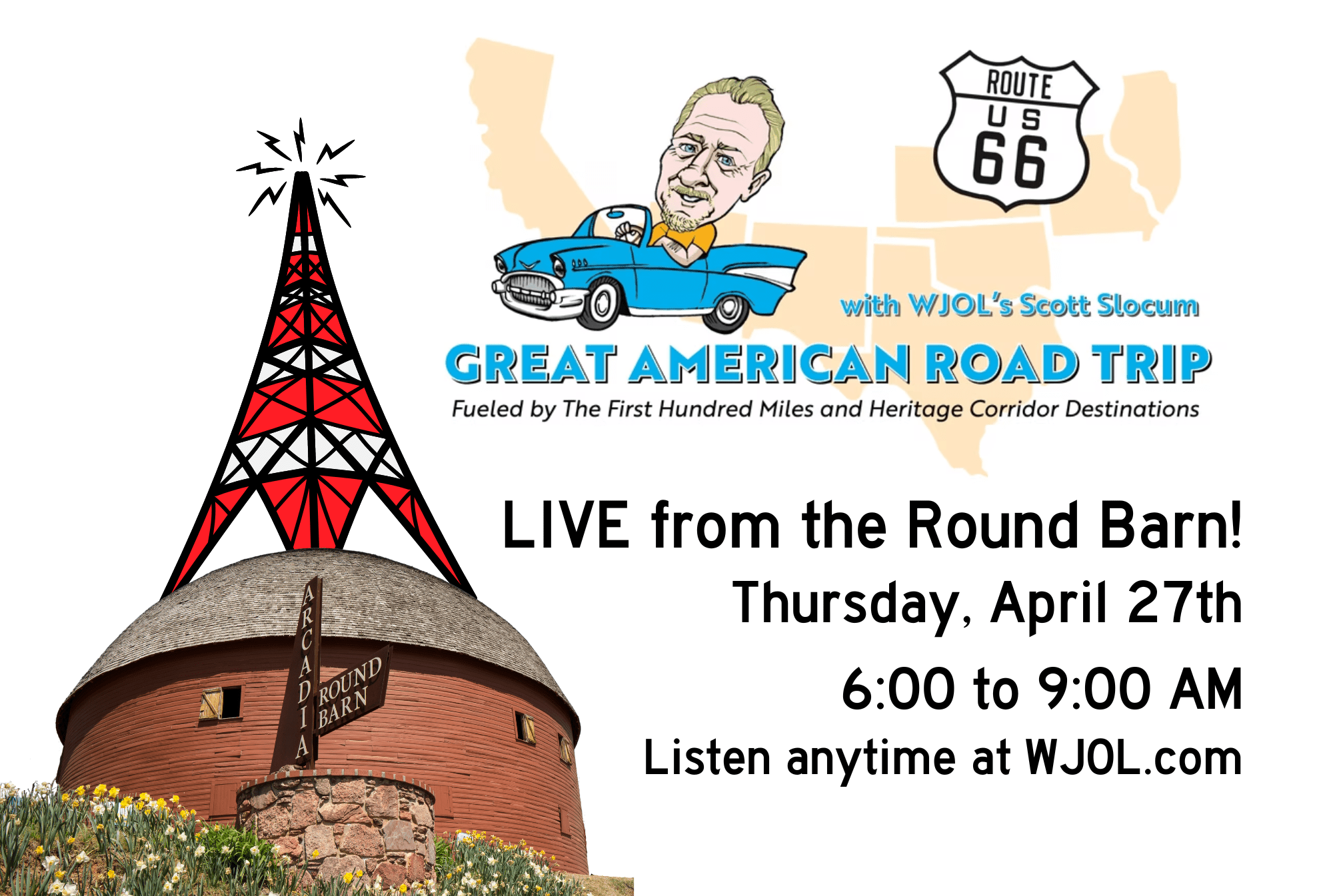 Great American Road Trip with WJOL's Scott Slocum